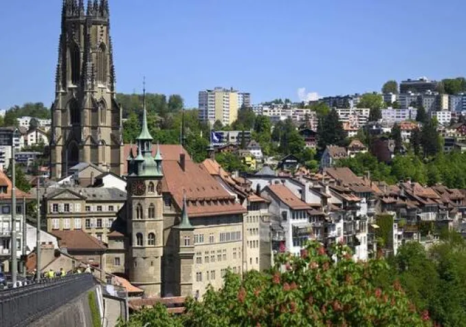 L'église du Christ-Roi à Fribourg