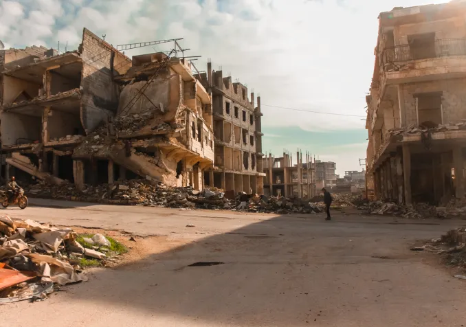 La ville d'Alep en Syrie, en 2019. © iStock/Jorge Villalba