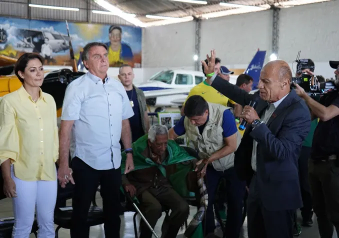 Jair Bolsonaro peut compter sur le soutien des pasteurs évangéliques. DR