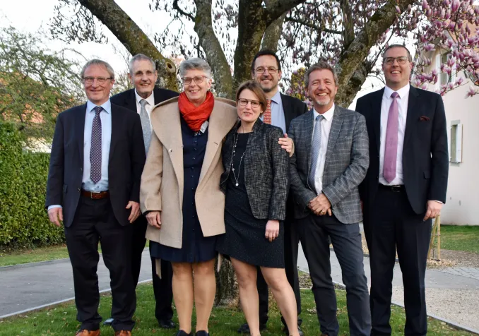 Le Conseil synodal au complet. ©