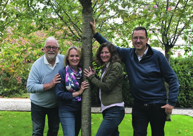 De gauche à droite: Julian Woodford, Marie Cénec, Christel Hofer, Emmanuel Jeger. Ne sont pas sur la photo: Olivier Keshafjee, Renaud Rindlisbacher. © EERV - Gérard Jaton