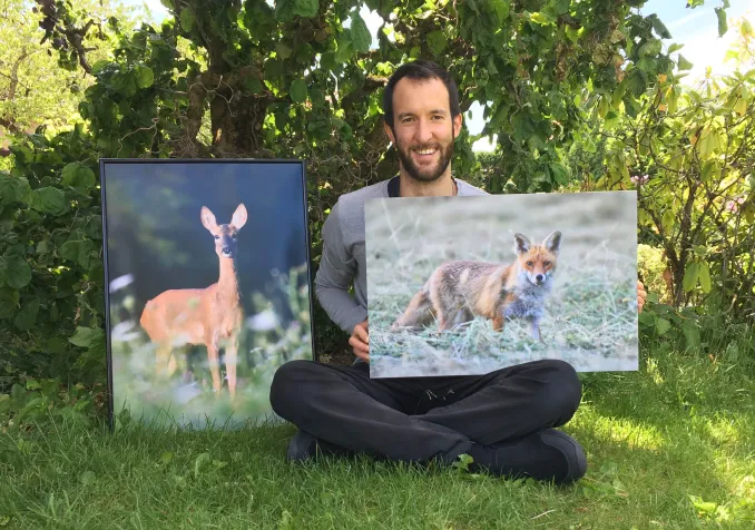 Renaud Rindlisbacher est aussi un passionné de photographie animalière. ©DR