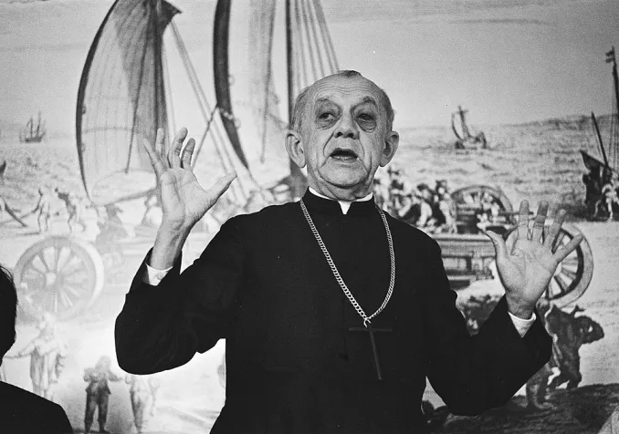 L’évêque Helder Camara, figure brésilienne de la théologie de la libération, a lutté contre la pauvreté dans son diocèse du Nordeste. ©DR