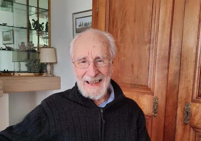 Frank Bridel a fêté ses 100 ans le 25 décembre dernier. ©Geneviève Bridel