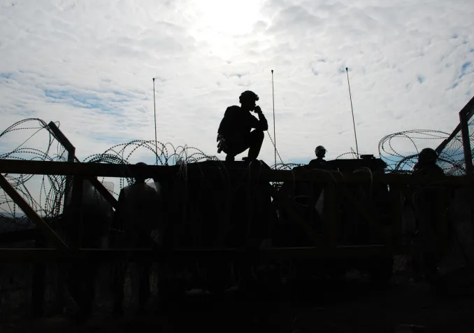 Un checkpoint militaire dans la Bande de Gaza ©iStock