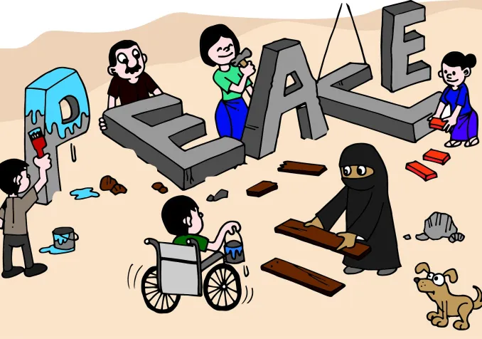 Construire la paix ensemble CC0