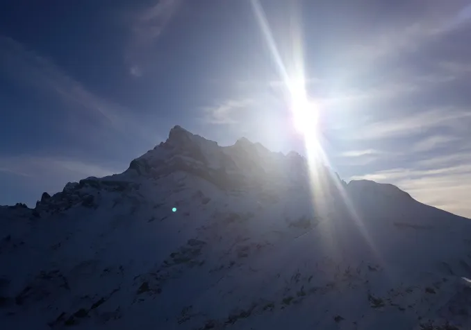 Eclat de lumière. Photo AdeRham