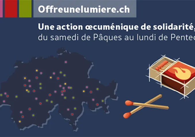 Le site qui « transporte nos pensées et nos hommages vers autrui » Offrir une lumière : Une manifestation Covid un peu différente pour Pâques - Pensées de Rita Famos