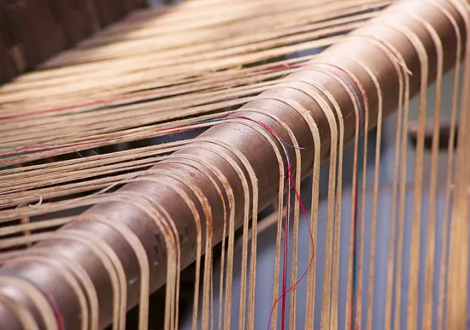 Tisser la prière - photo Métier à tisser - Frédéric BISSON - licence Creative Commons - flickr.com