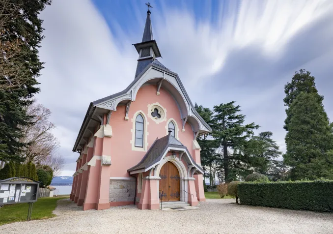 Eglise catholique Saint-Robert de Founex ©Lucien Kolly
