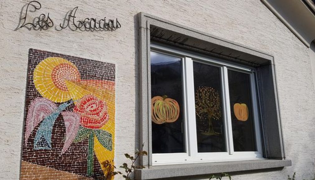 "Les Acacias", maison de soins à Martigny "Les Acacias", maison de soins à Martigny / © Davide Pesenti / RTSreligion