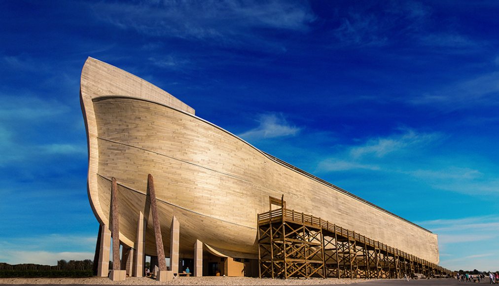 L'arche de Noé, attraction du parc "Ark Encounter" au Kentucky, USA L'arche de Noé, attraction du parc "Ark Encounter" au Kentucky, USA / @Ark Encounter Media Ressources