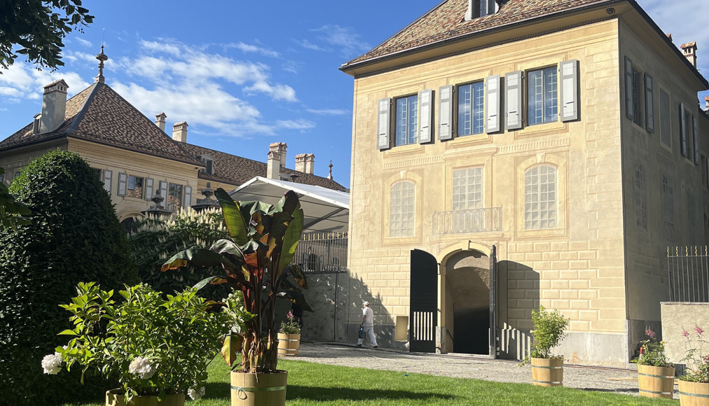 Une aile du Château d’Hauteville, caractérisée par des peintures en trompe-l’œil restaurées. Une aile du Château d’Hauteville, caractérisée par des peintures en trompe-l’œil restaurées. / CA/Reformes