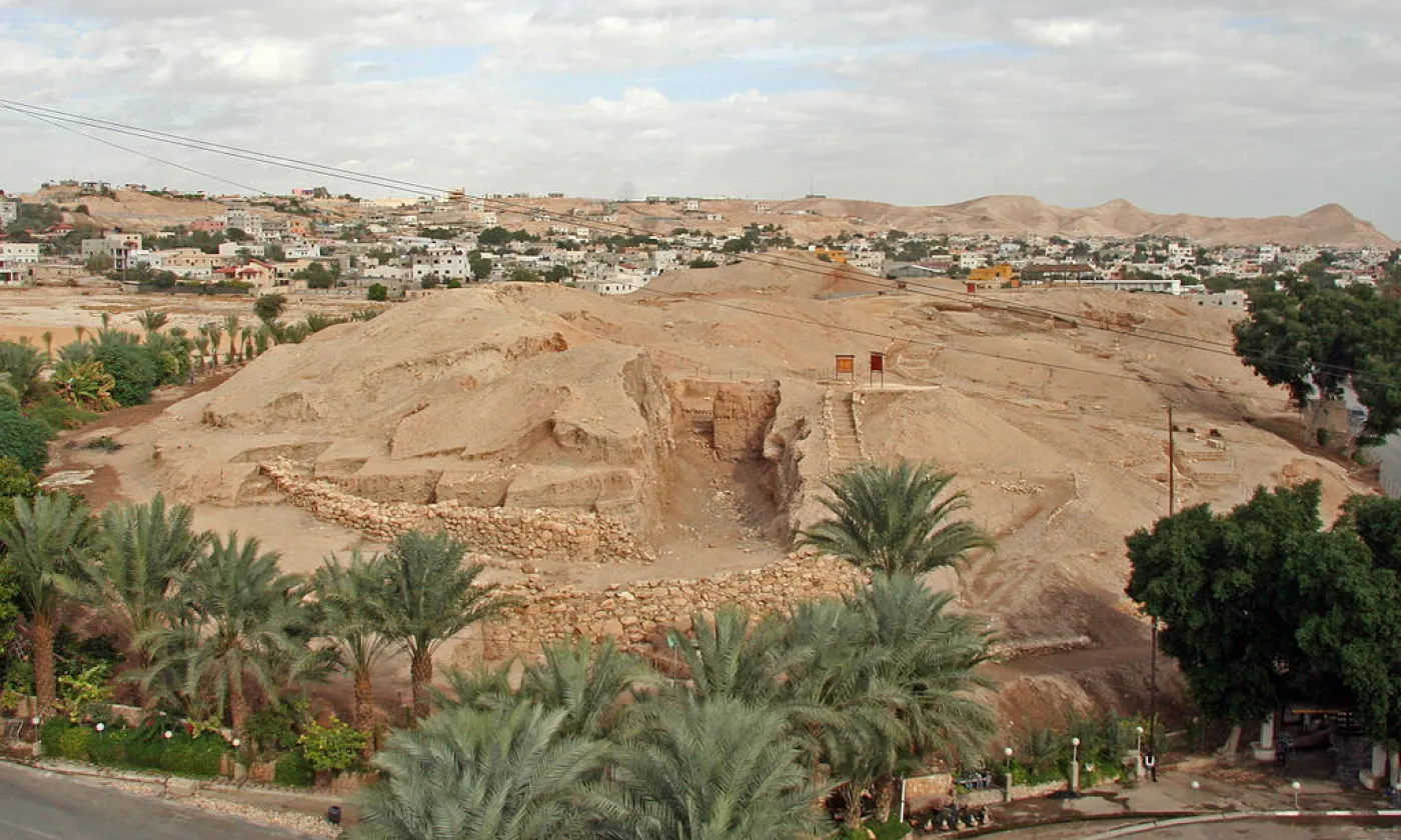 Le site de Tell es-Sultan ©Tamar Hayardeni (Tamarah), CC BY 3.0 Wikimedia Commons