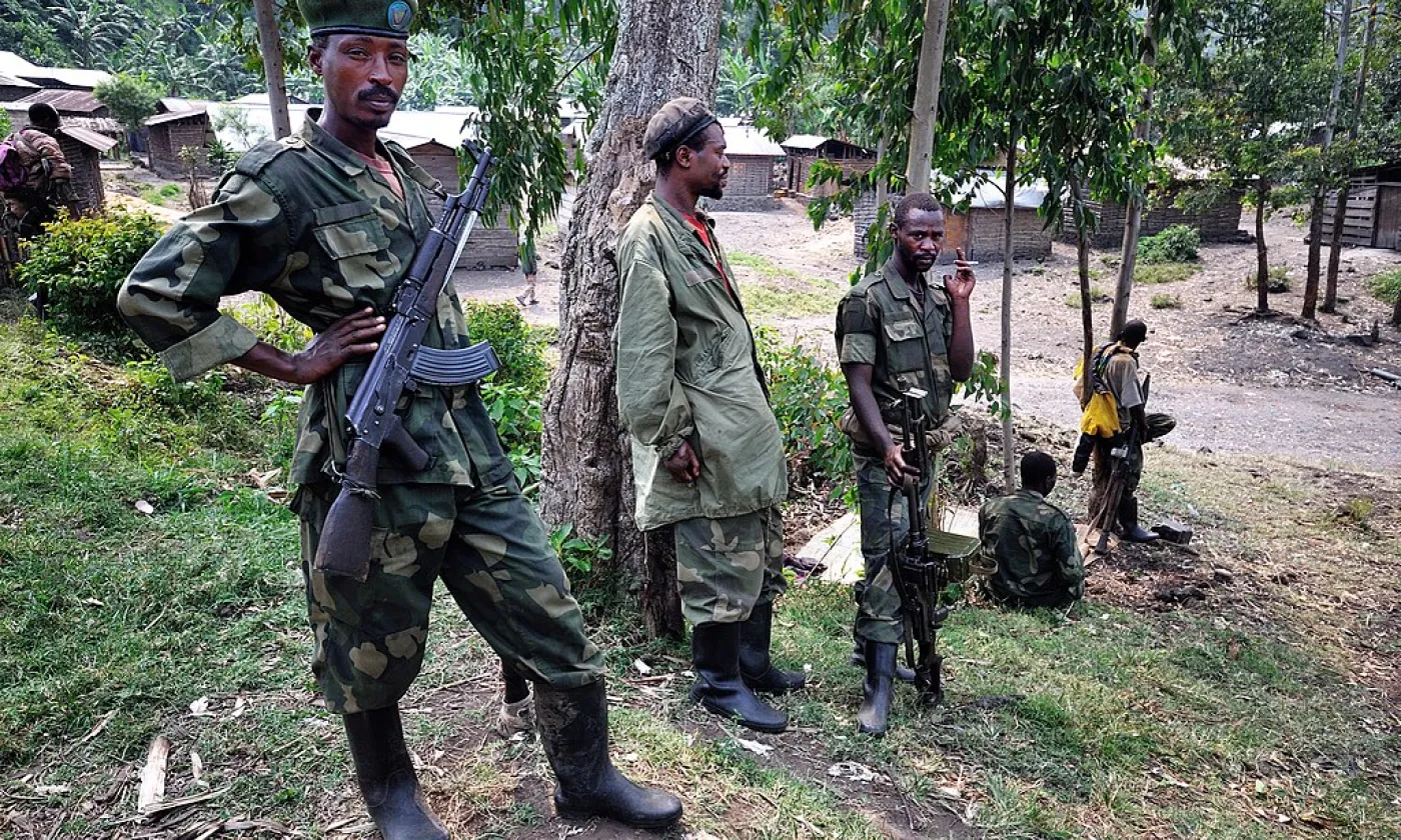 Combattants du M23 ©Al Jazeera English, CC BY-SA 2.0 Wikimedia Commons