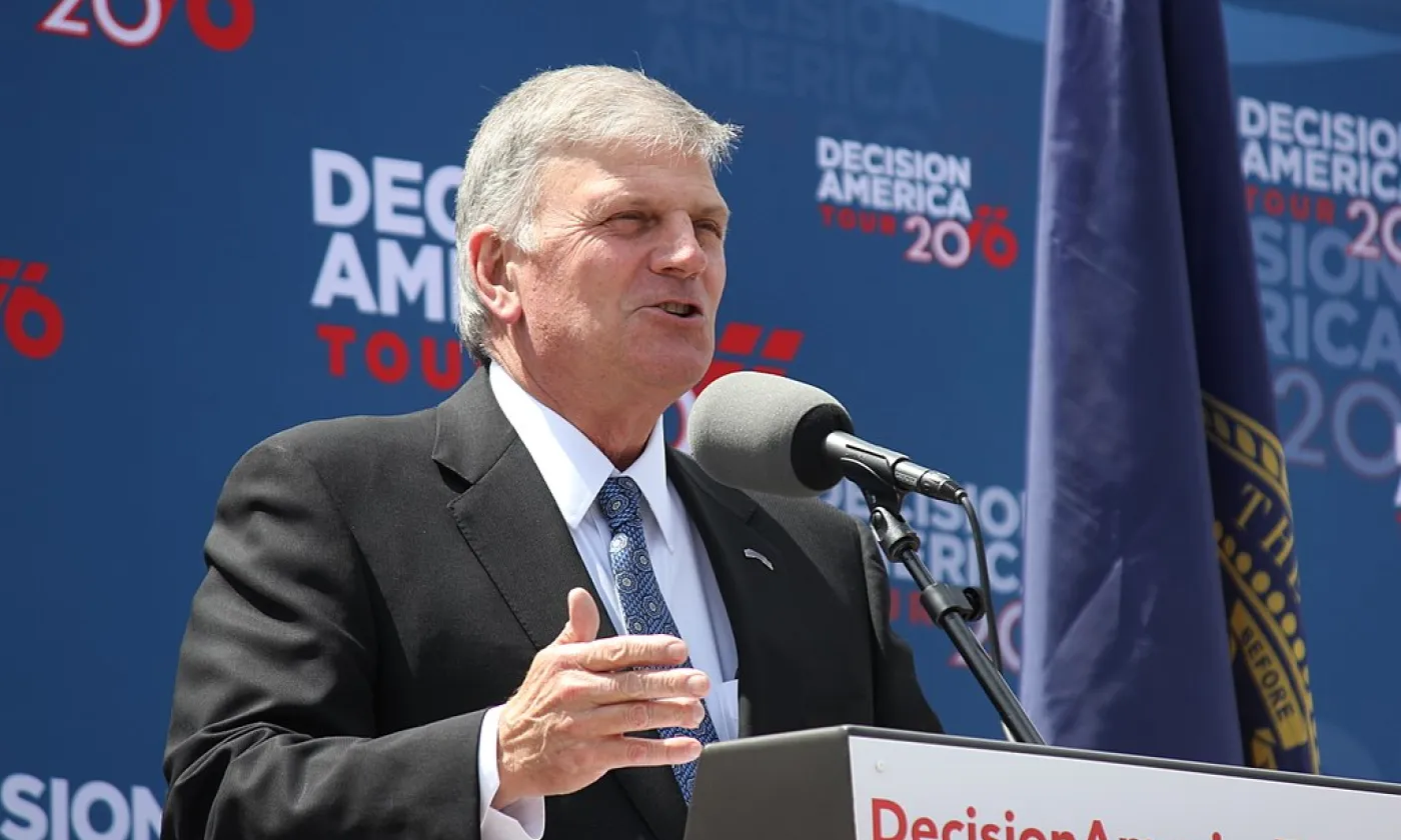 Le Révérend Franklin Graham ©Wikimedia Commons/Matt Johnson/CC BY 2.0