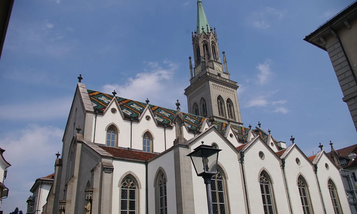 Eglise Saint-Laurent à Saint-Gall ©3s, CC BY-SA 3.0 Wikimedia Commons
