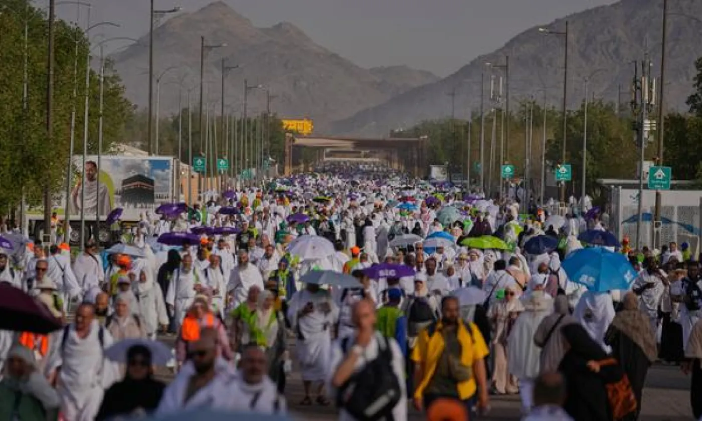 En Arabie saoudite, le pèlerinage du hajj se déroule sous tension politique KEYSTONE - ALTAF QADRI