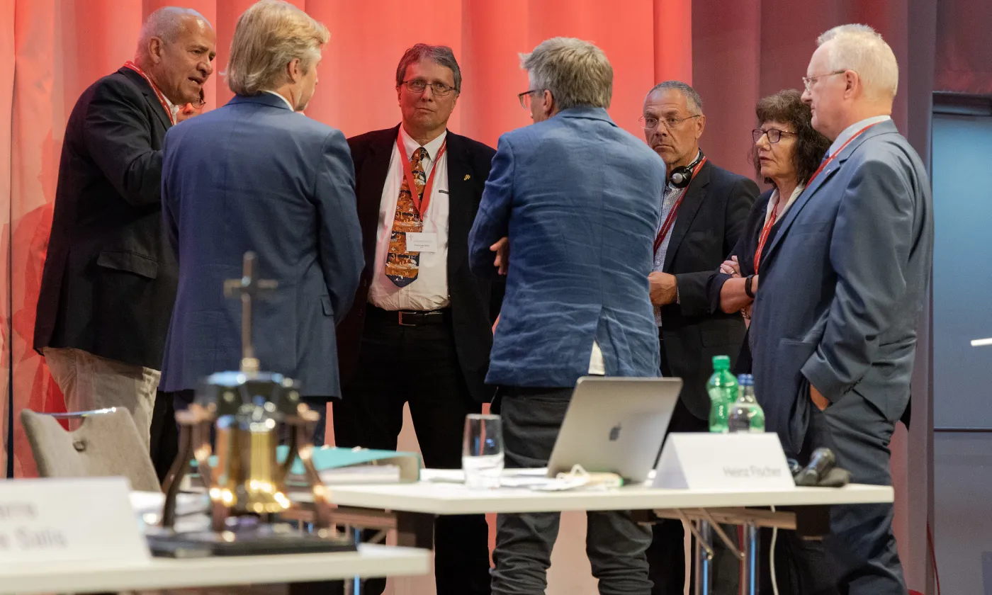 De nombreuses interruptions ont émaillé le Synode de l'EERS du 15 juin à Berne EERS