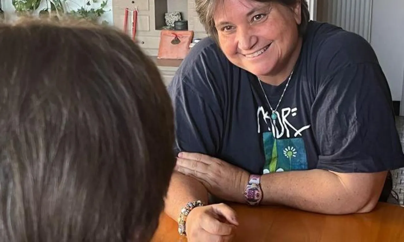 Anne-Sylvie Martin, diacre réformée ©Gabrielle Desarzens / RTS religion