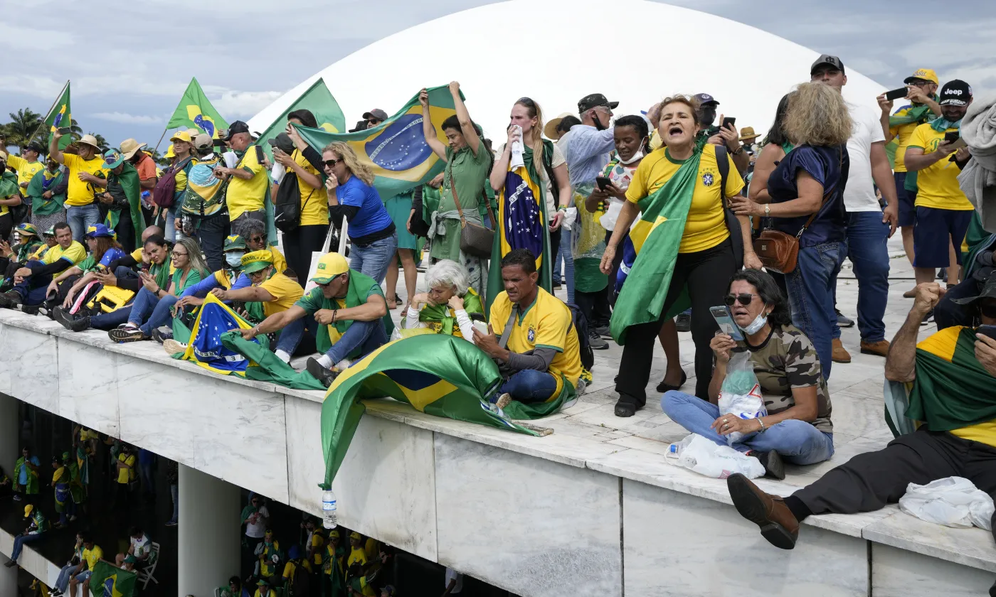 Tentative de coup d'Etat, à Brasilia, le 8 janvier 2023 Keystone
