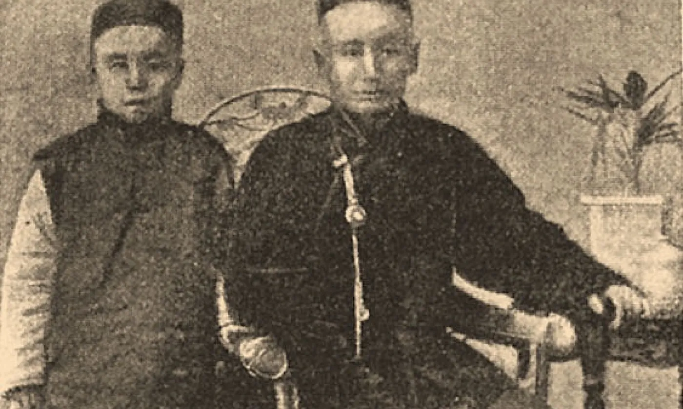Juifs de Kaifeng, image tirée de l'Encyclopédie juive de Brockhaus & Efron (1906-1913) ©Anonyme, DP, Wikimedia Commons
