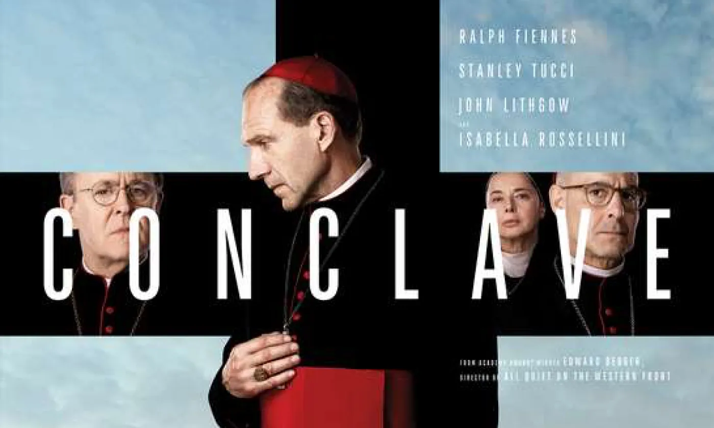 Extrait de l'affiche du film «Conclave» ©DR