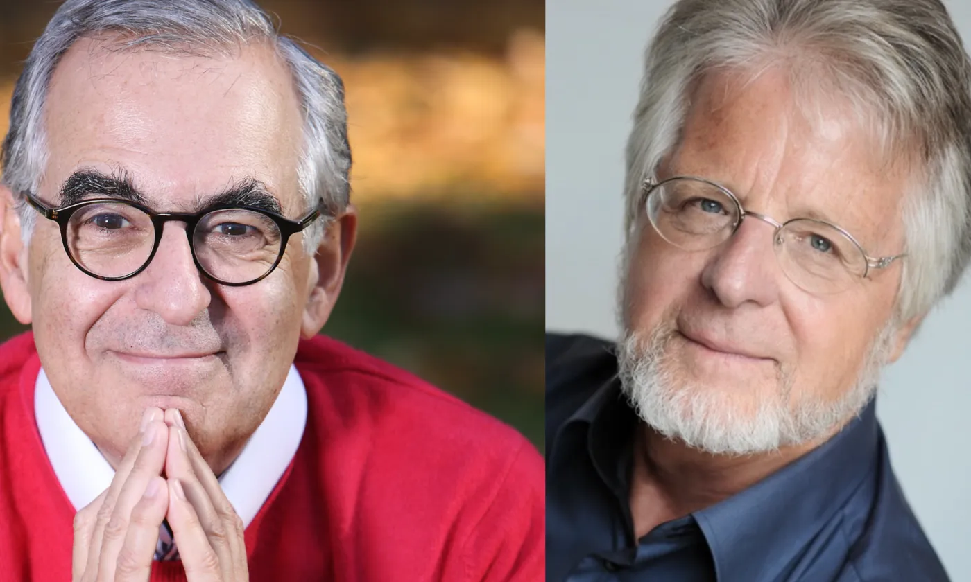 L'écrivain genevois Metin Arditi et le théologien réformé et historien vaudois Daniel Marguerat, ont longuement échangé autour de Jésus DR