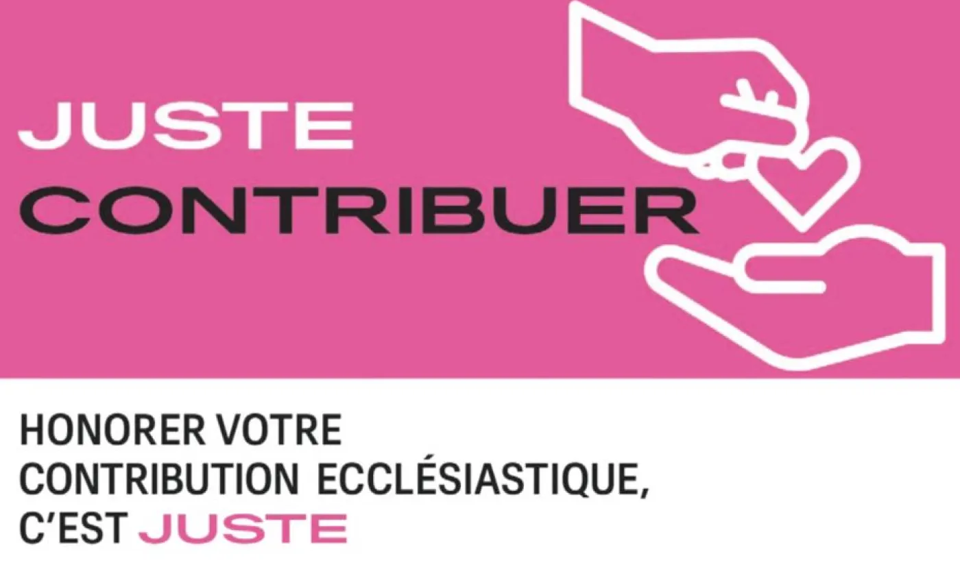 Extrait du flyer de la campagne "Juste contribuer" ©DR