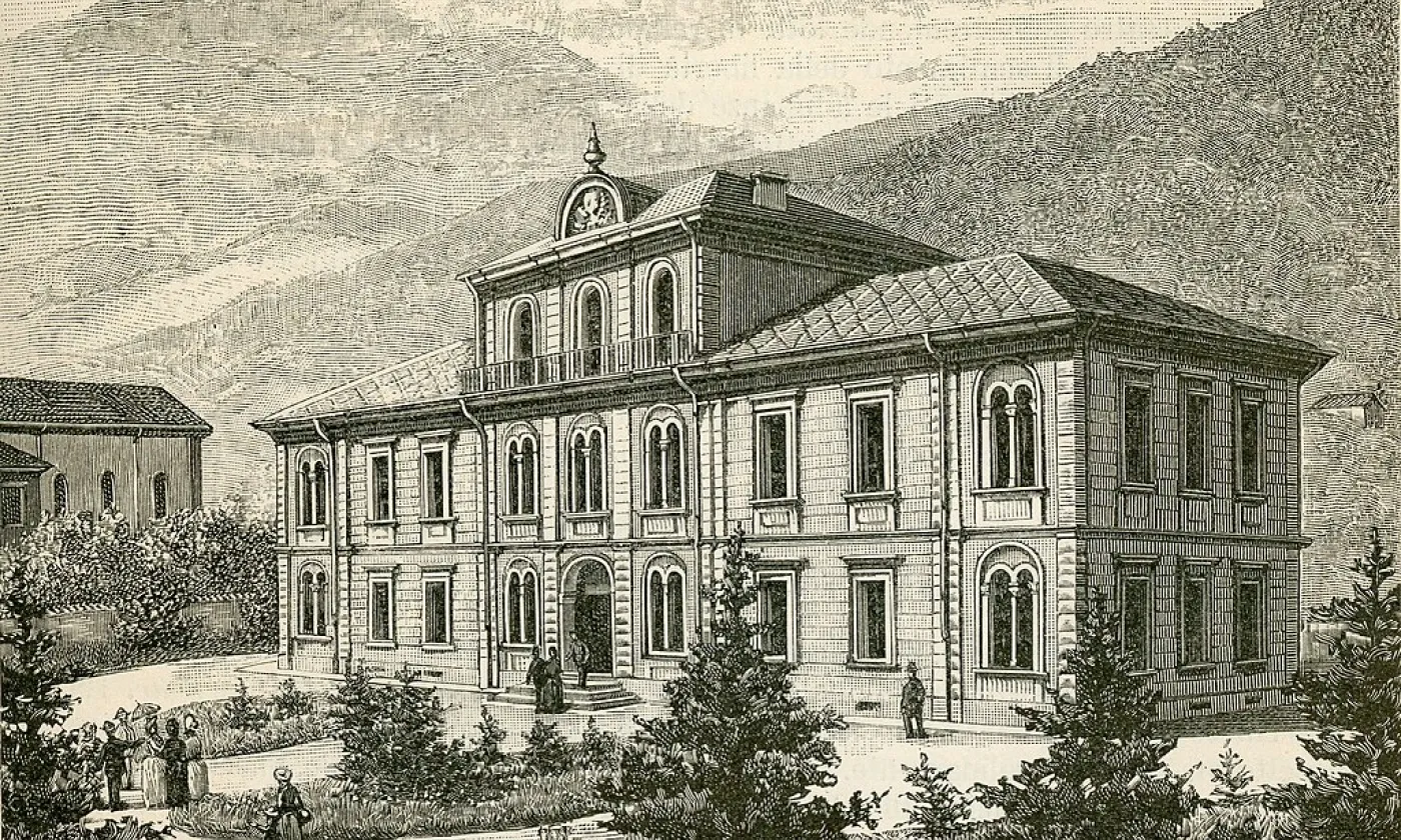 La Casa valdese vers 1890