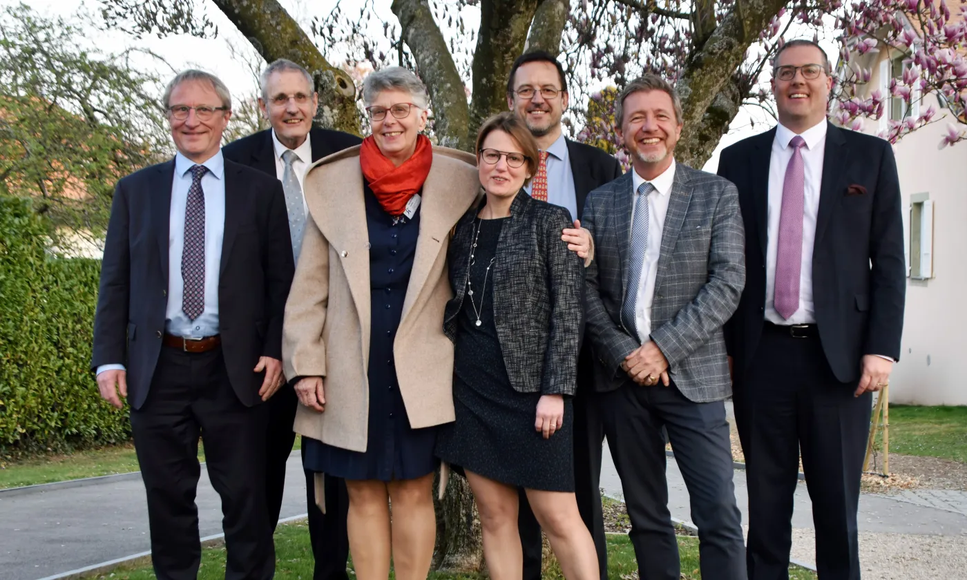 Le Conseil synodal au complet. ©