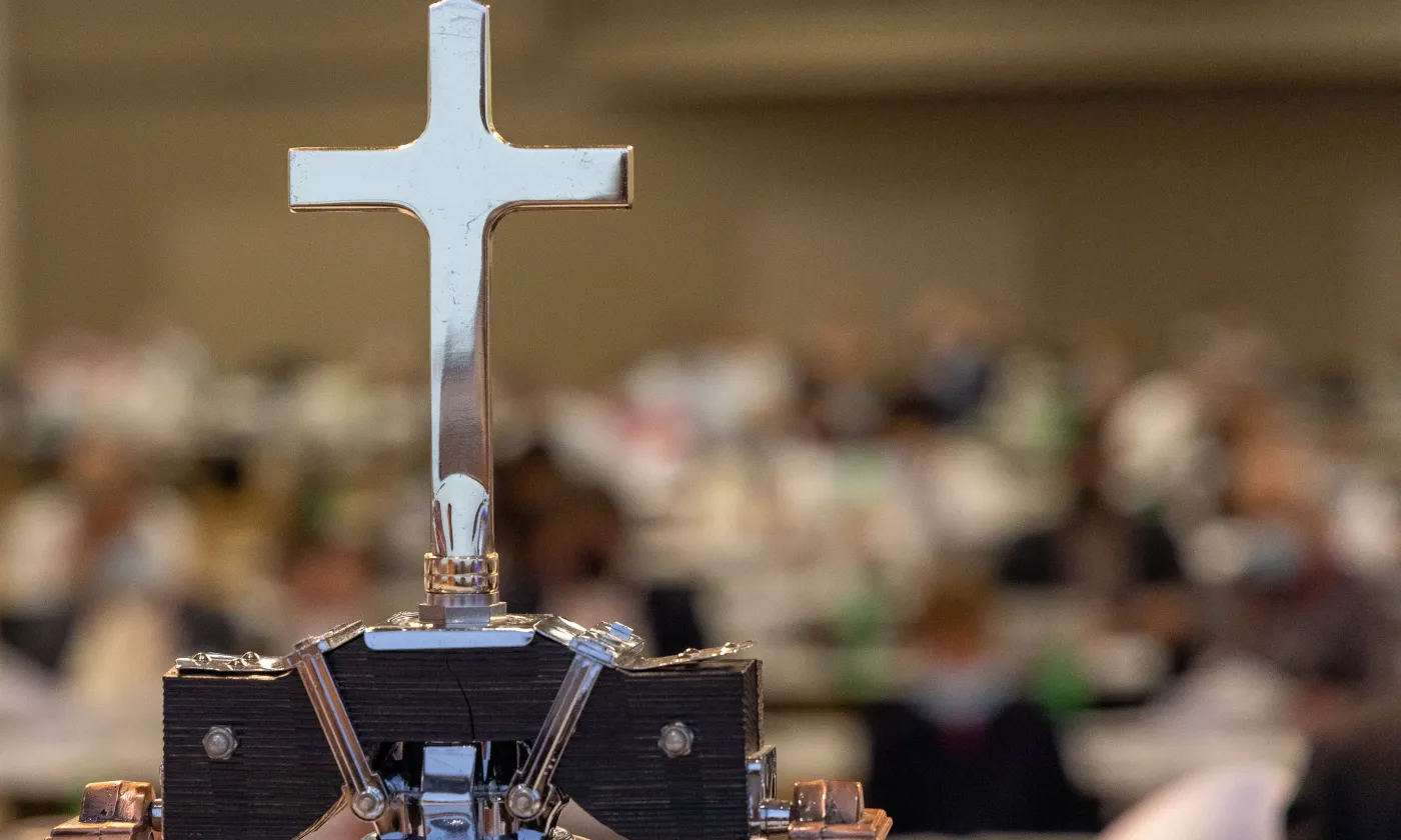 Les délégués du Synode de l'EERS ont pris connaissance du rapport d'enquête interne le 6 septembre à Berne. © EKS-EERS/Nadja Rauscher Les délégués du Synode de l'EERS ont pris connaissance du rapport d'enquête interne le 6 septembre à Berne. © EKS-EERS/Nadja Rauscher