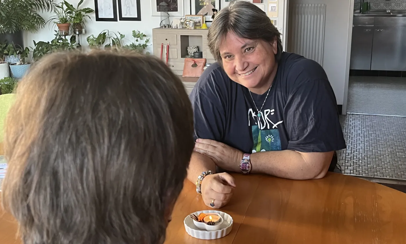 La diacre Anne-Sylvie Martin ©Gabrielle Desarzens