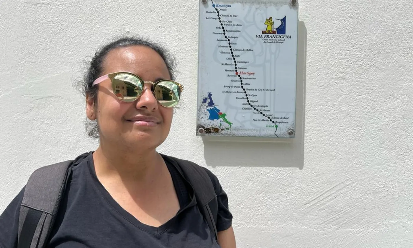 L’appel de la route (7/8): Inès El-Shikh ©Jessica Da Silva / RTSreligion