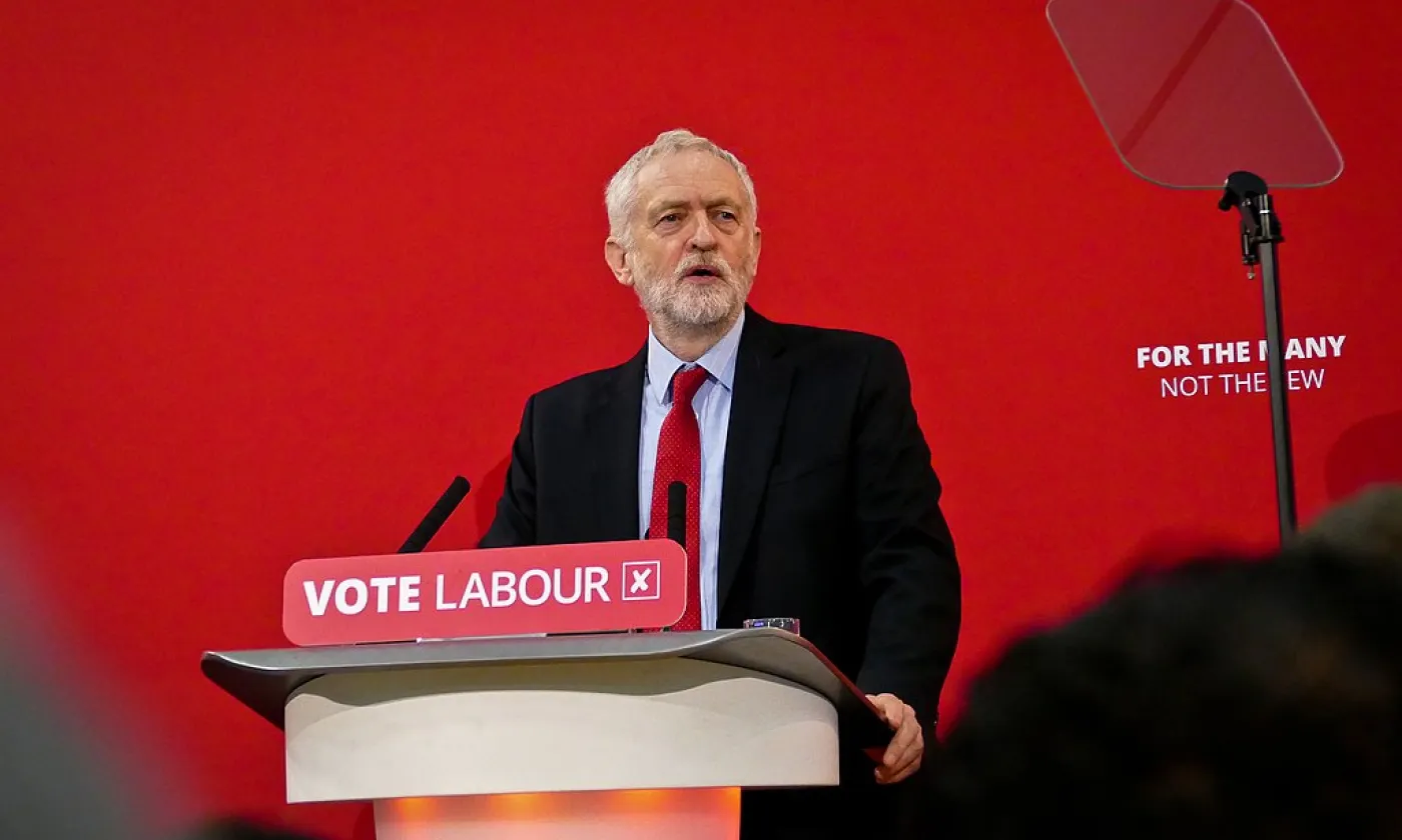Jeremy Corbyn, leader du Labour Party ©Wikimedia Commons (Sophie Brown/CC-BY-SA-4.0)