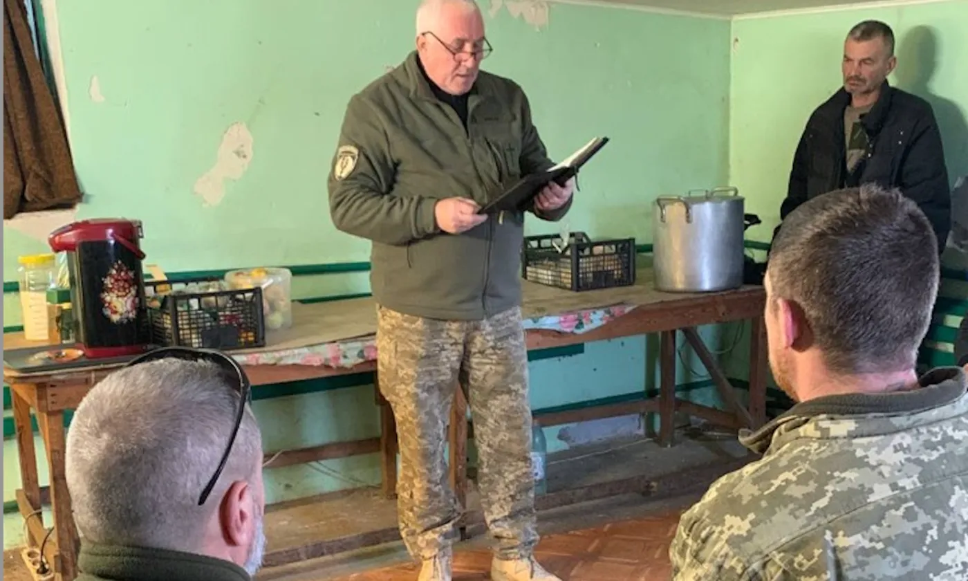 Léonid Bolgarov, aumônier ukrainien basé à Odessa, témoigne de son engagement dans l’armée et de son expérience de la captivité, aux mains des Russes. David Métreau