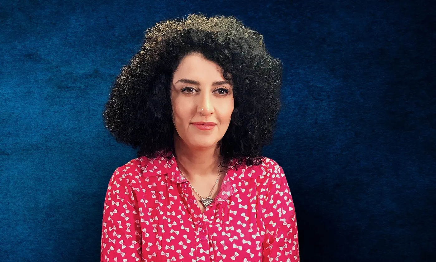 Narges Mohammadi ©VOA, Public domain, via Wikimedia Commons