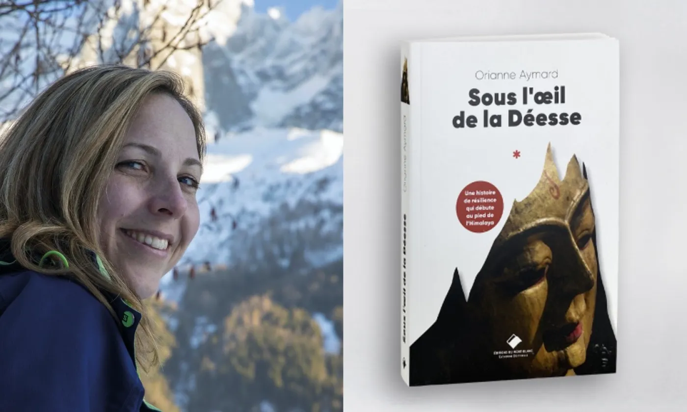 Orianne Aymard, auteure de "Sous l'oeil de la Déesse" ©DR / Editions du Mont-Blanc