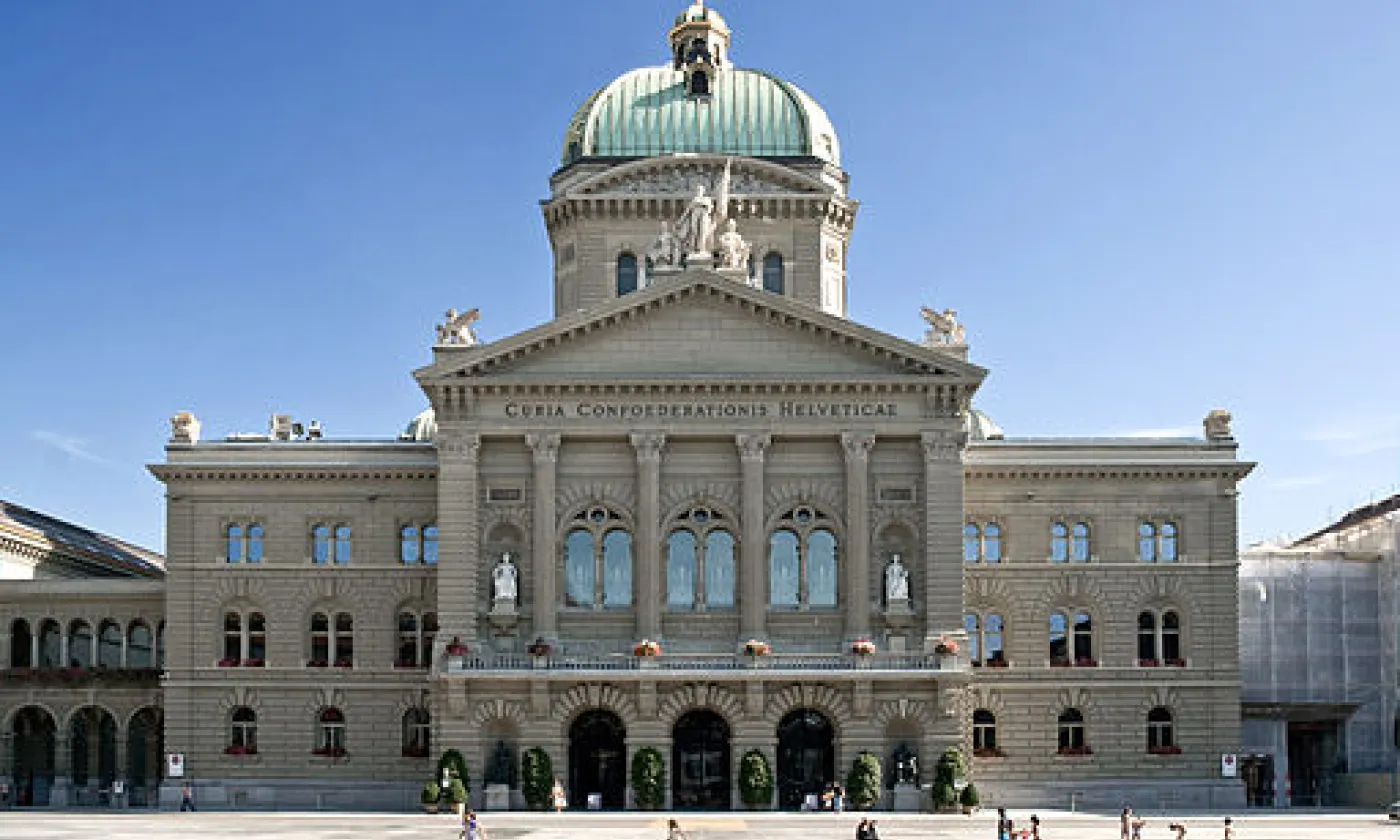 Palais fédéral à Berne ©Wikimedia Commons/CC-BY-2.0/Flooffy