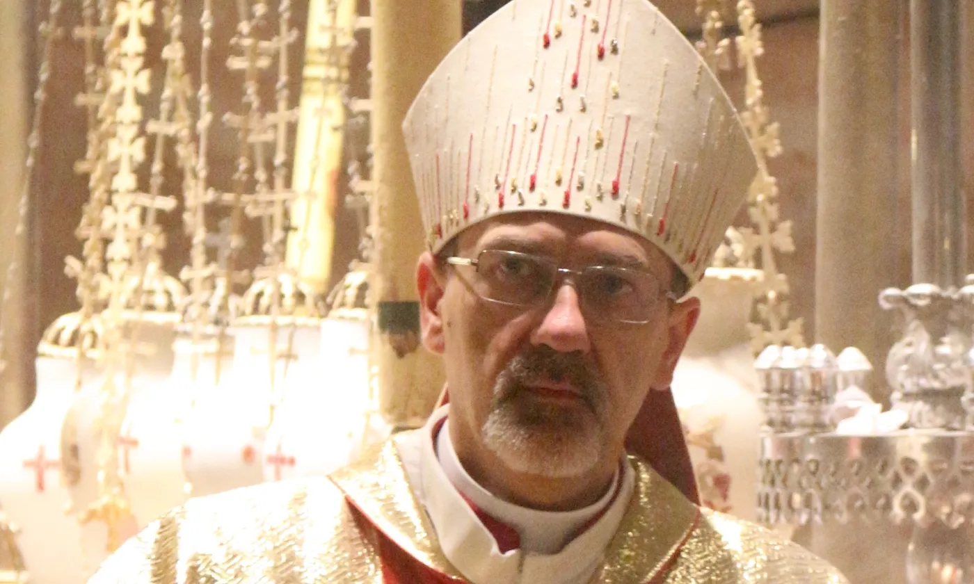 Le cardinal Pierbattista Pizzaballa ©Giovanni Zennaro, CC BY-SA 4.0 Wikimedia Commons