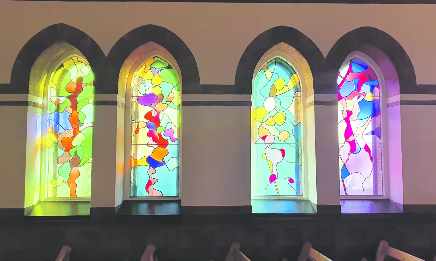 La chapelle, ouverte tous les jours de 9h à 18h, accueillera le 15 mars un concert dans le cadre de la soirée Jazz & Raclette. ©Anne Buloz