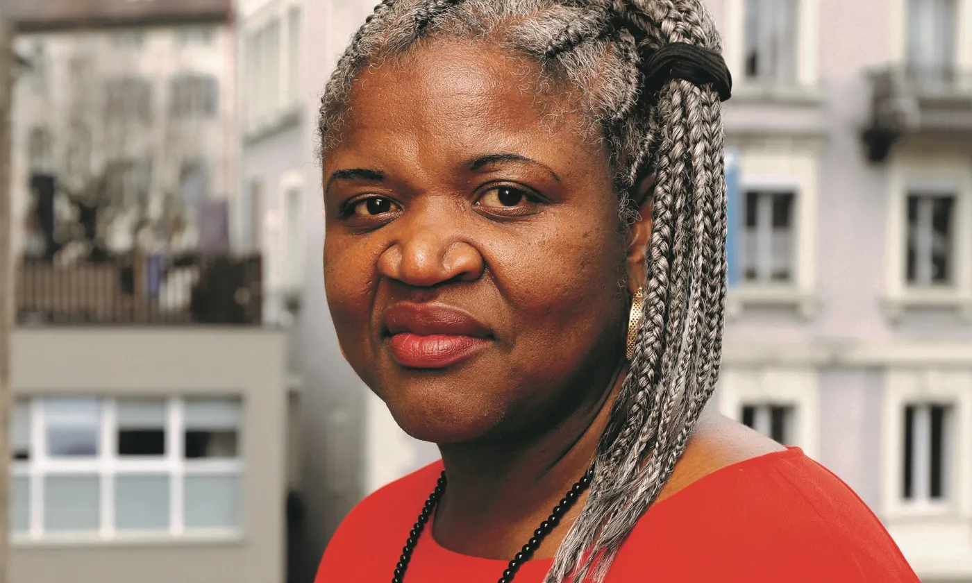 Brigitte Lembwadio, première avocate noire de Suisse © P. Bohrer