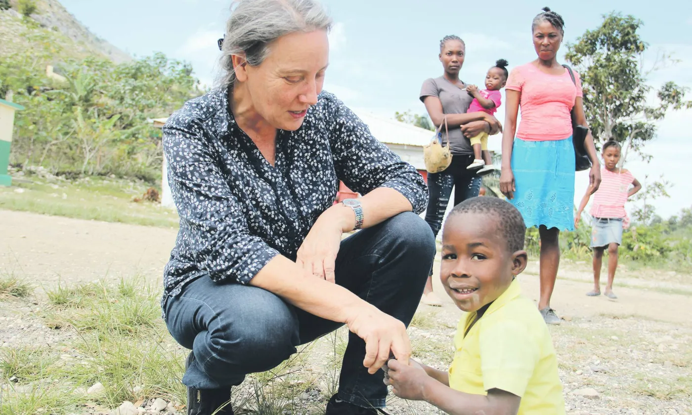 Marie-Jeanne Hautbois directrice pays en Haïti pour l’Entraide protestante suisse (EPER). ©DR