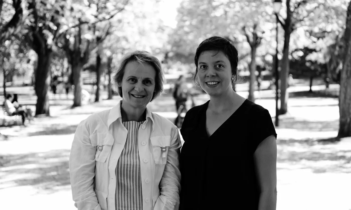 Lauriane Savoy et Elisabeth Parmentier © DR