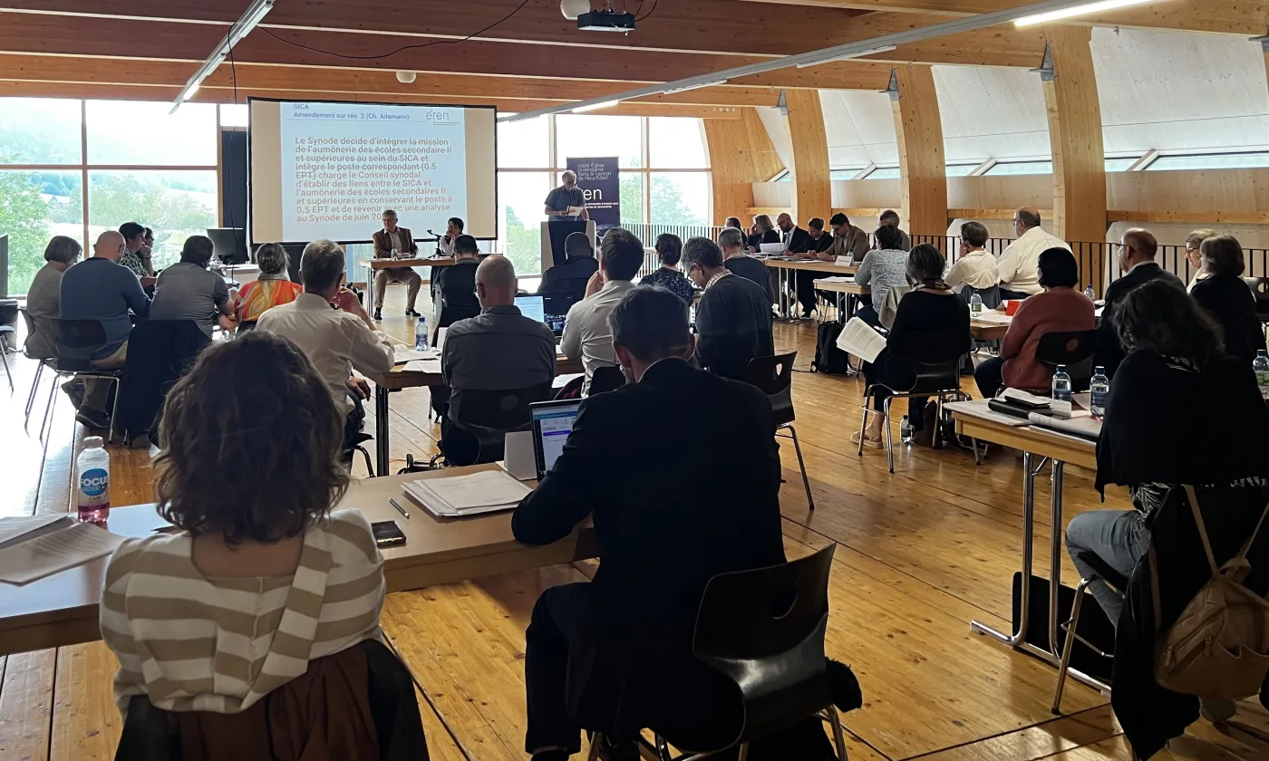 Le Synode de l'EREN réuni le 5 juin 2024 © DR