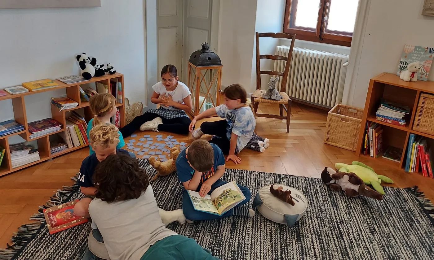 L’Espace Livres sera un lieu d’accueil pour toutes les générations qui souhaitent explorer l’univers des récits. ©DR