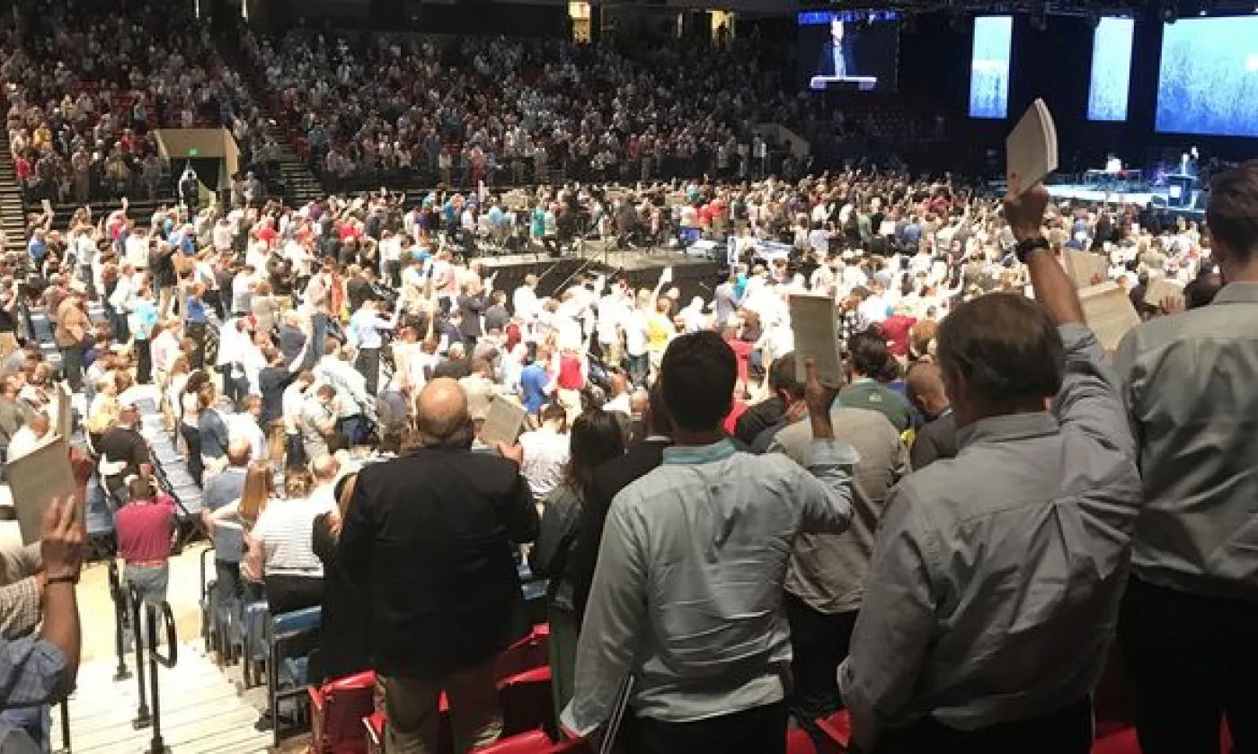Rassemblement de la Convention des baptistes du Sud ©Fabien Hünenberger/RTSreligion