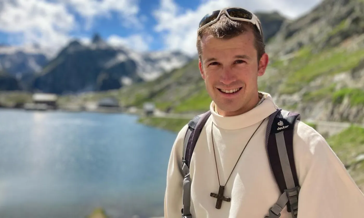 Simon Roduit, chanoine du Grand-Saint-Bernard ©Grégory Roth / RTSreligion