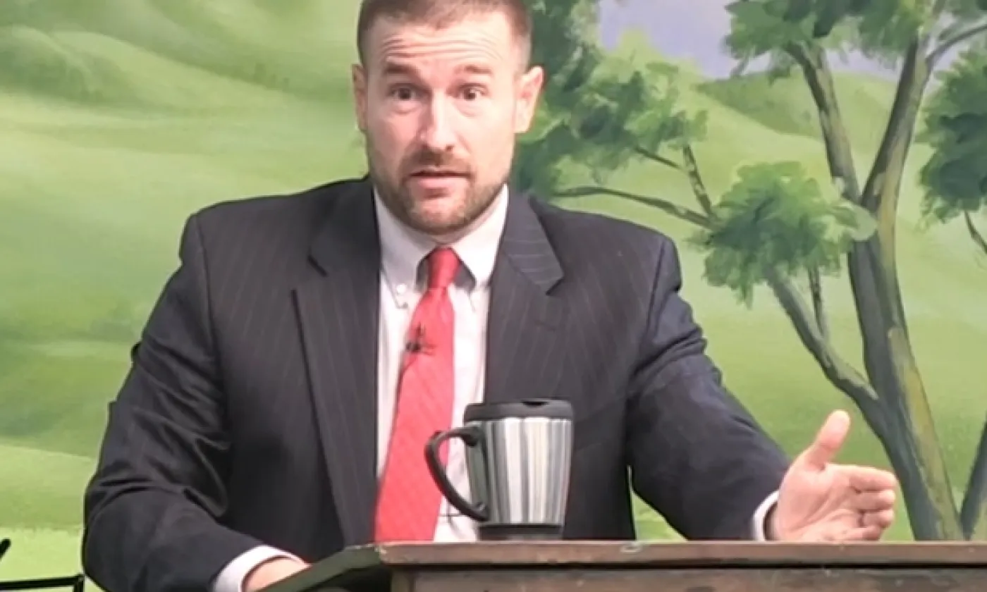 Pasteur américain Steven Anderson @sanderson1611 / CC BY 3.0 _https-//creativecommons.org/licenses/by/3.0