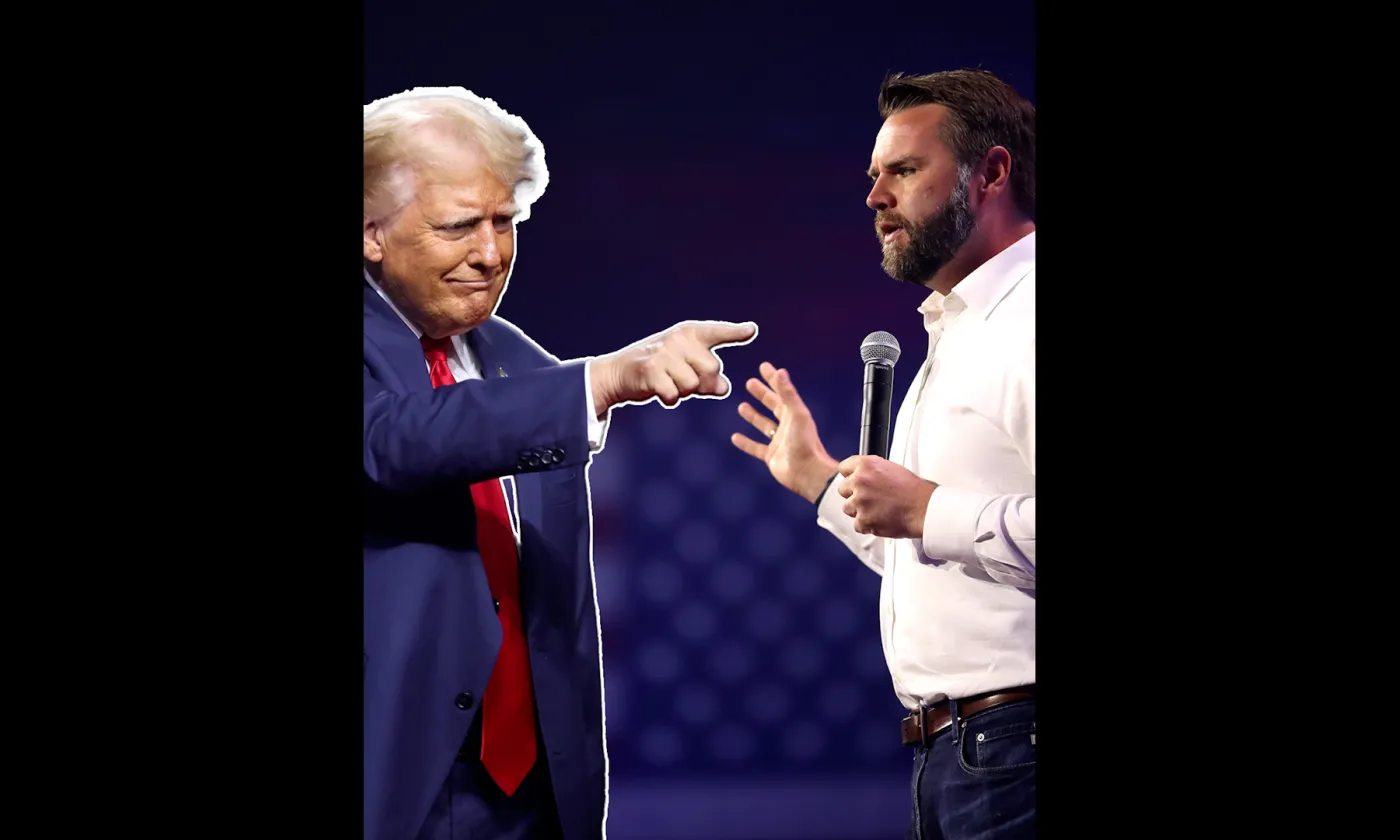 Donald Trump & J.D. Vance ©DR